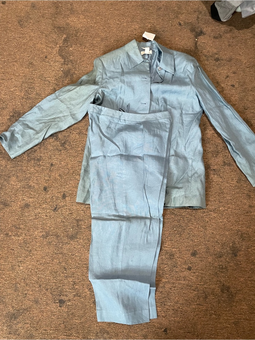 Talbots Light Blue Two-Piece Men's Suit